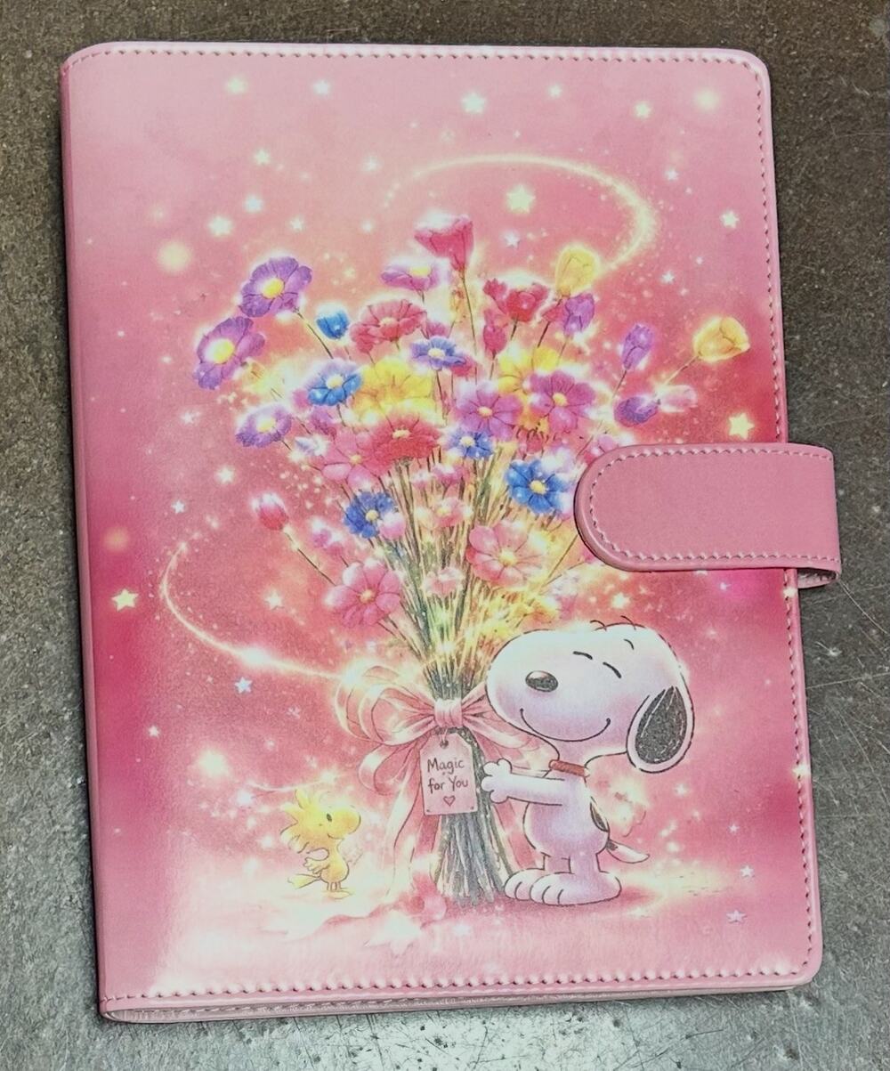 Snoopy A5 Binder w/ paper